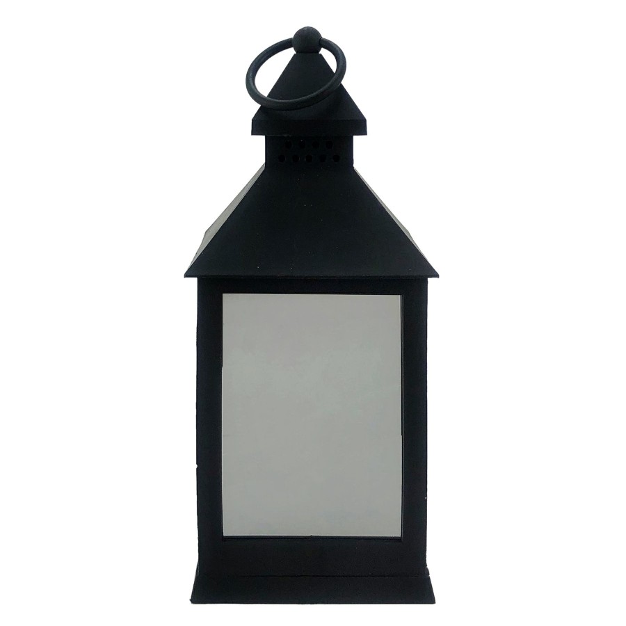 D Cor & Pillows * | Black String Led Lantern, 9.5 Exclusive Design