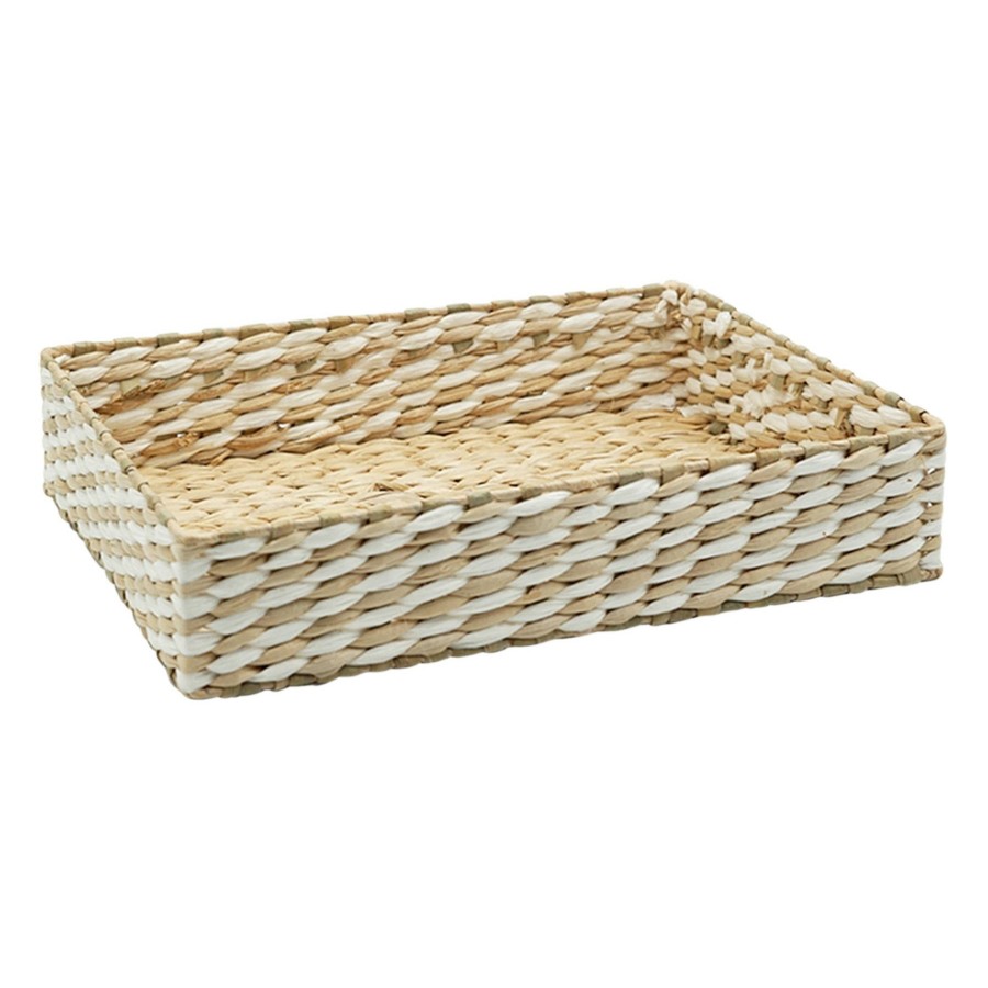 D Cor & Pillows * | Jute Woven Tray, 13 10 Discounts