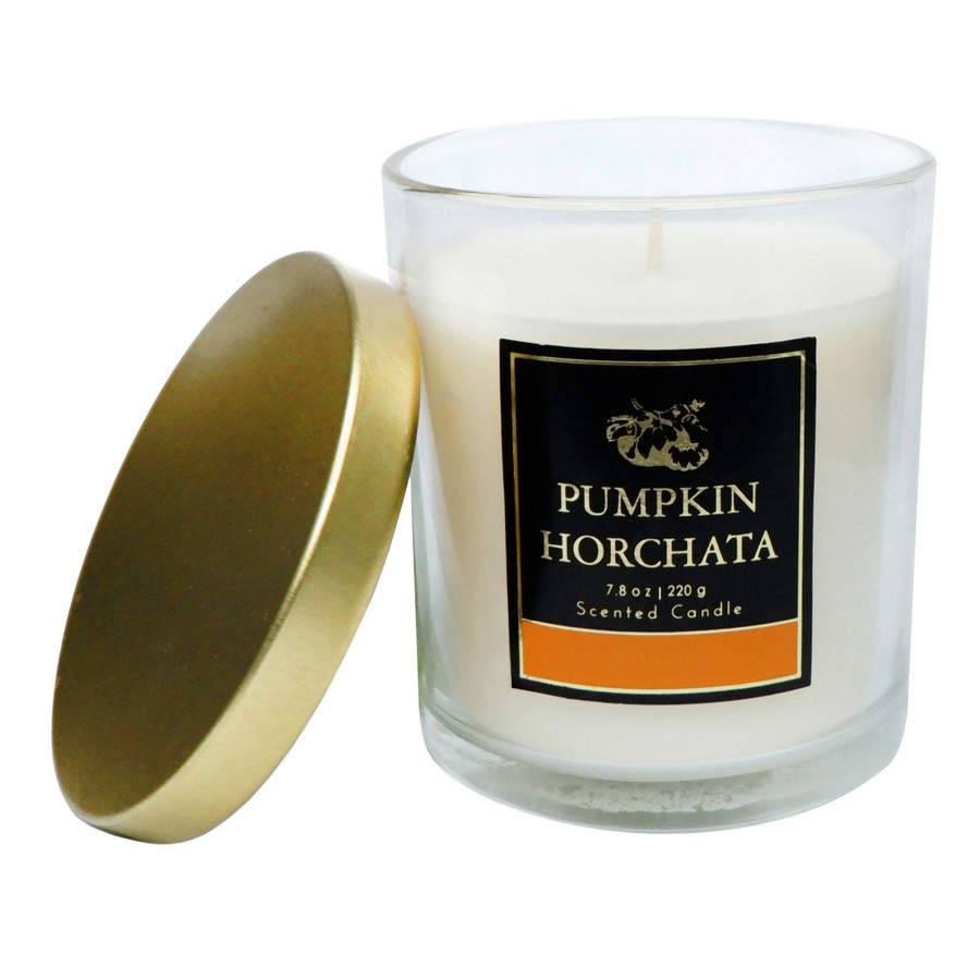 D Cor & Pillows * | Pumpkin Horchata Scented Jar Candle, 7.8Oz Latest Fashion