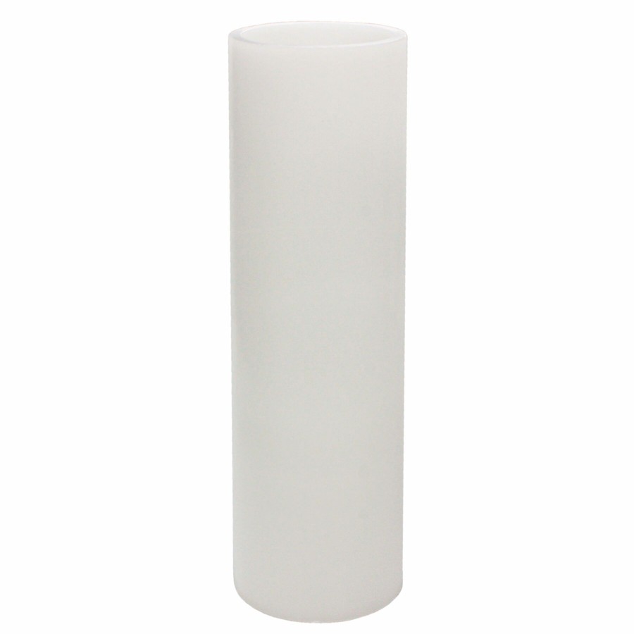 D Cor & Pillows * | 4X12 Led Flameless Pillar Candle White Latest Fashion