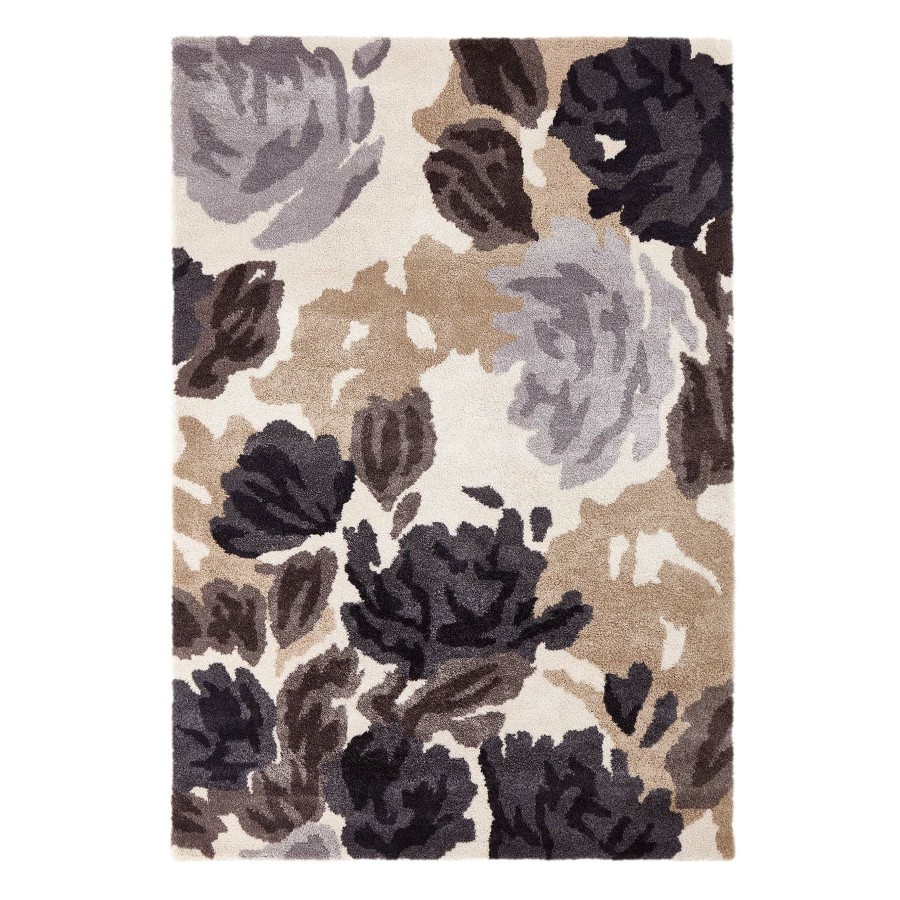 Rugs & Curtains * | (A367) Natural Soft Touch Floral Area Rug, 5 7 Latest Fashion