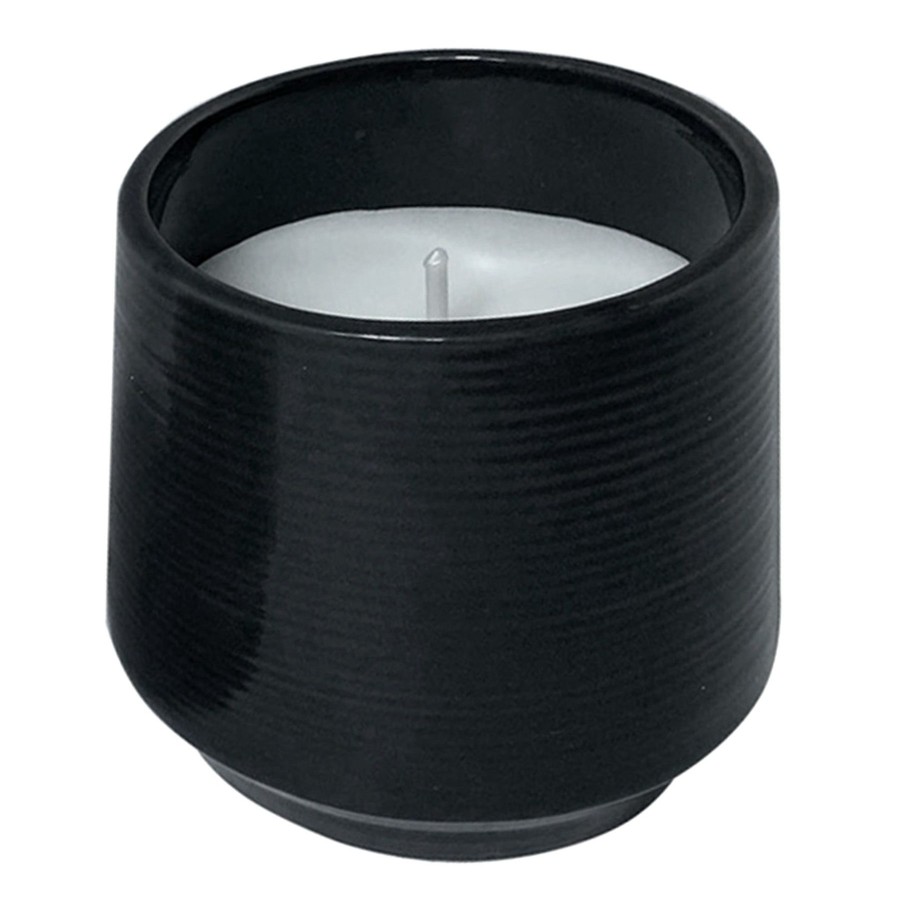 D Cor & Pillows * | Black Ceramic Citronella Candle, 8Oz Reliable Quality