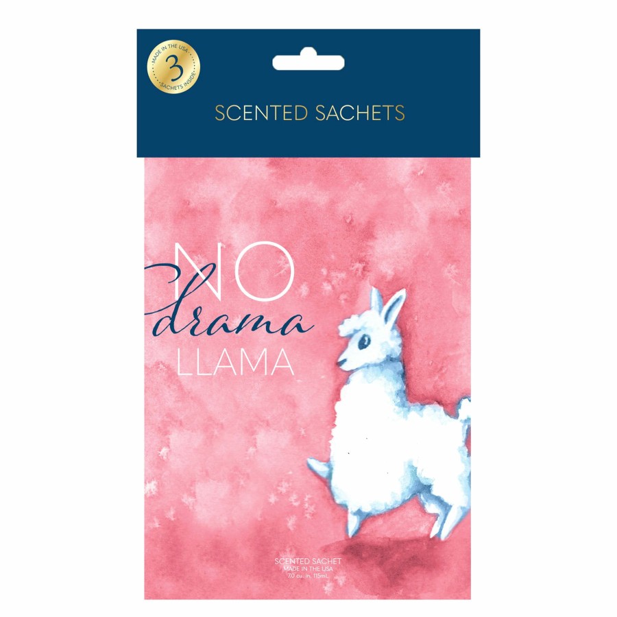 D Cor & Pillows * | Sassy Llama 3-Pack Sachet Quality Guarantee