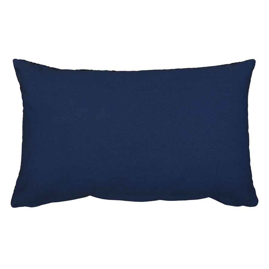 D Cor & Pillows * | Laila Ali Blue Printed Throw Pillow, 12 20 At Low Price