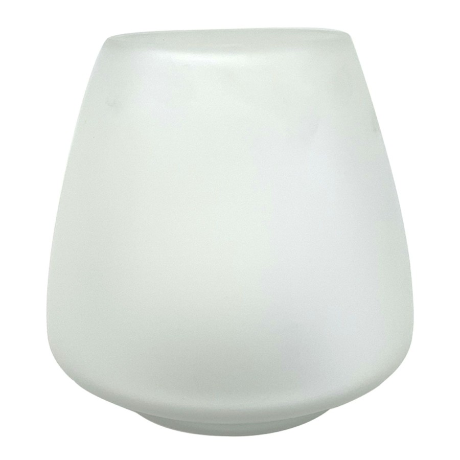 D Cor & Pillows * | Frosted Glass Vase, 7 Outlet Sale