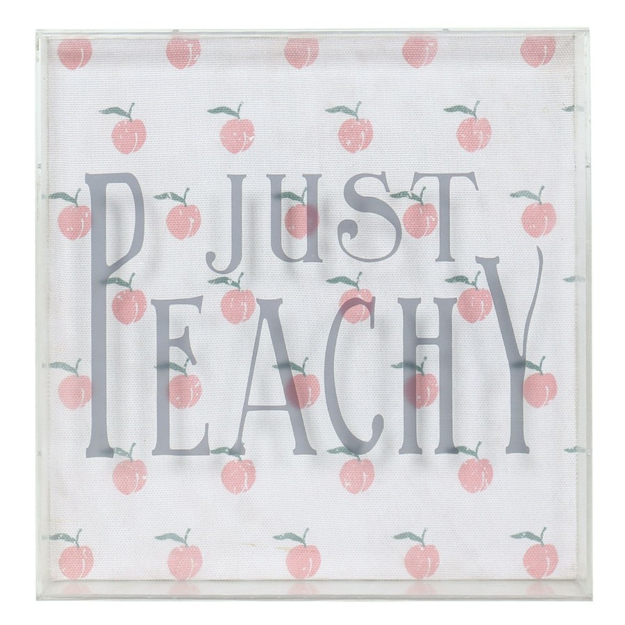 D Cor & Pillows * | 11 11 Just Peachy Sign Limited Edition