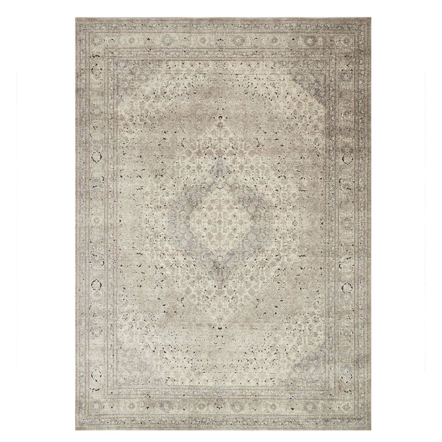 Rugs & Curtains * | (B500) Xander Ivory & Tan Area Rug, 8 10 At Reduced Price