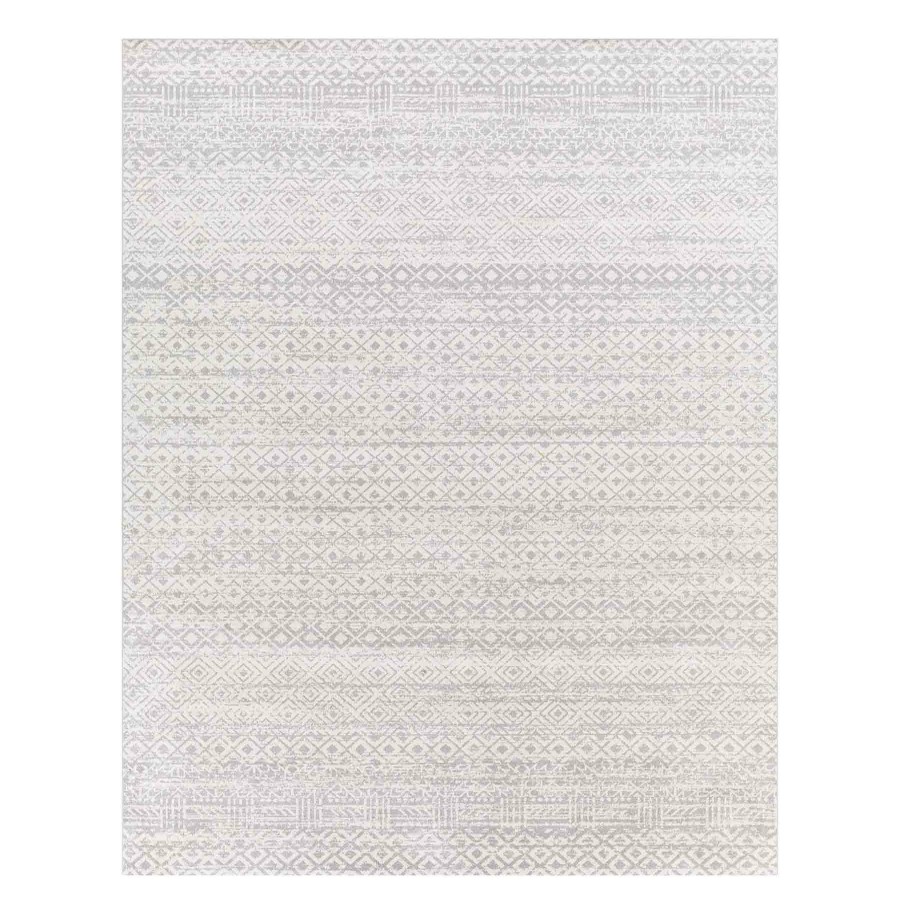 Rugs & Curtains * | (D556) Lavadora Grey Global Design Washable Area Rug, 8 10 Classical Style