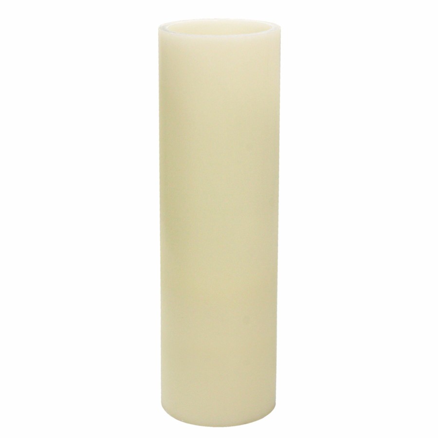 D Cor & Pillows * | 4X12 Led Flameless Pillar Candle Ivory Shop