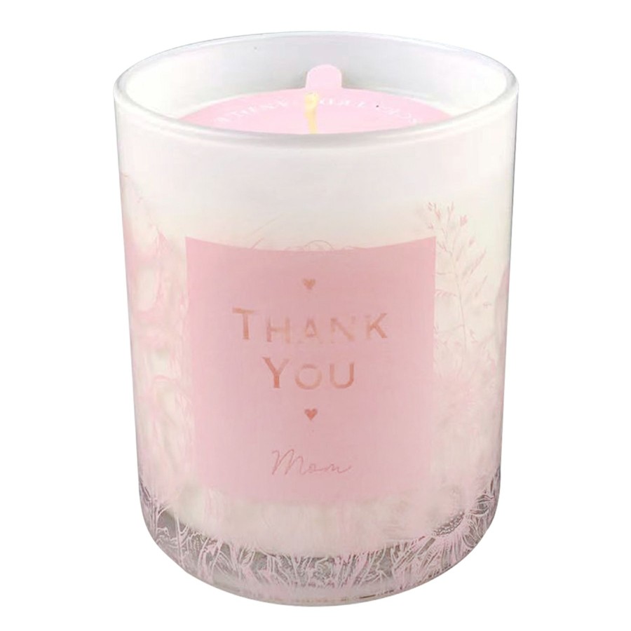 D Cor & Pillows * | Thank You Mom Purple Jar Candle, 8Oz At Reduced Price