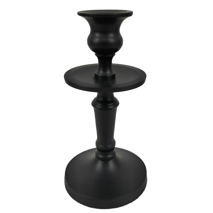 D Cor & Pillows * | Matte Black Taper Candle Holder, 6 Exclusive Design