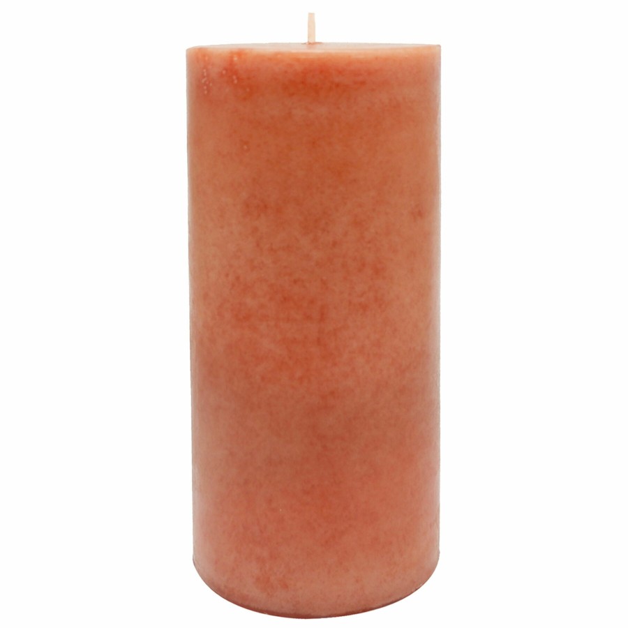 D Cor & Pillows * | Persimmon Vetiver 3X6 Solid Pillar Candle Outlet Sale