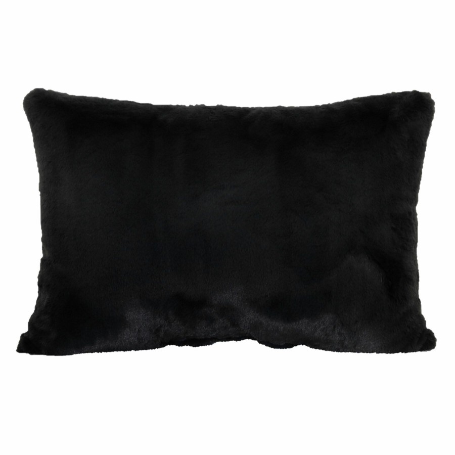 D Cor & Pillows * | Bristol Black Throw Pillow, 14 20 Fire Sale