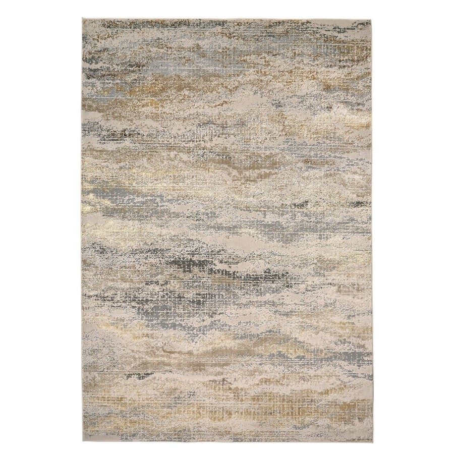 Rugs & Curtains * | (B697) Driftway Gold Woven Area Rug, 7 10 Fire Sale