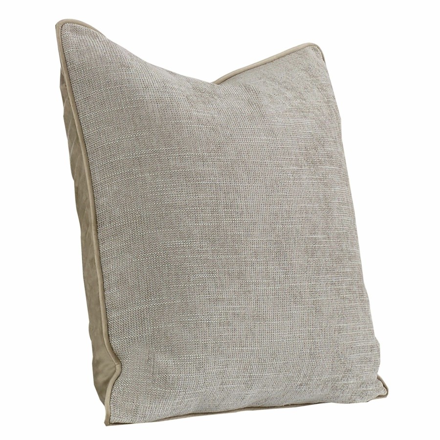 D Cor & Pillows * | Brooke Tan Throw Pillow, 20 Lower Prices