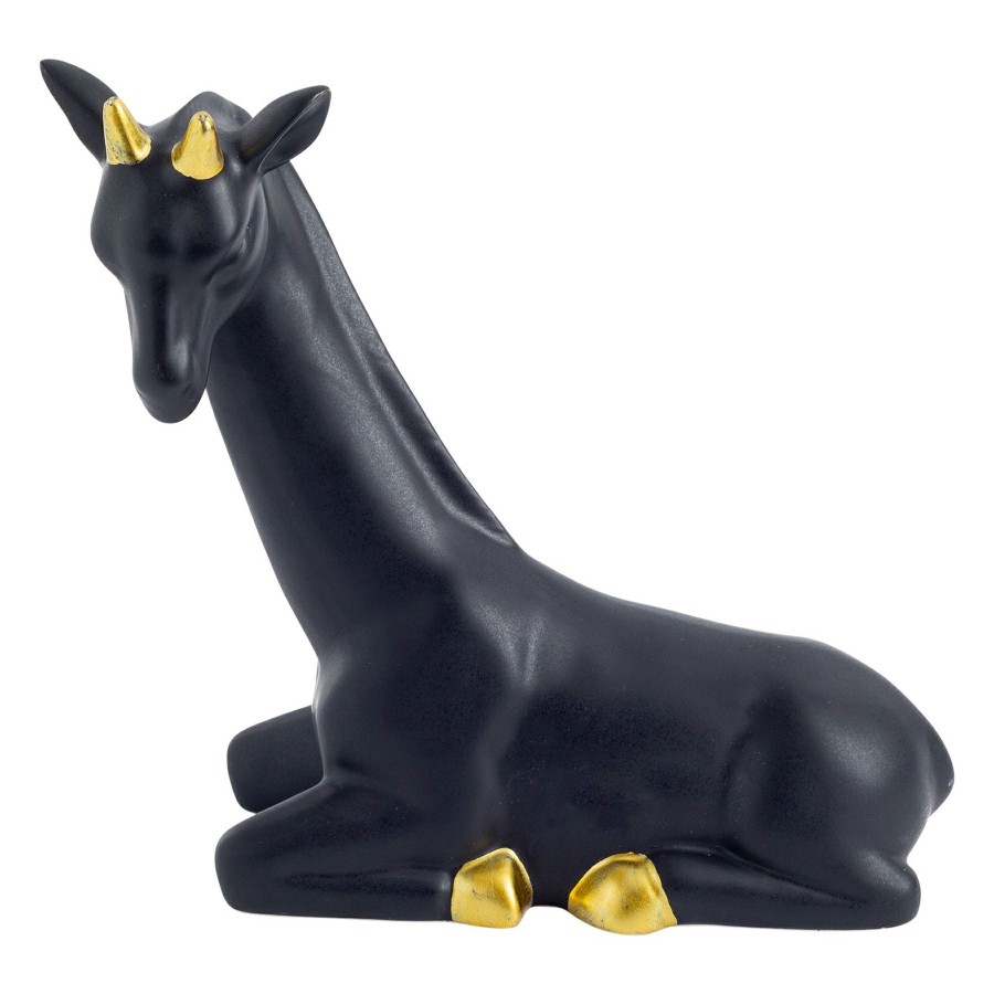 D Cor & Pillows * | Matte Black & Gold Giraffe, 7 Limited Edition