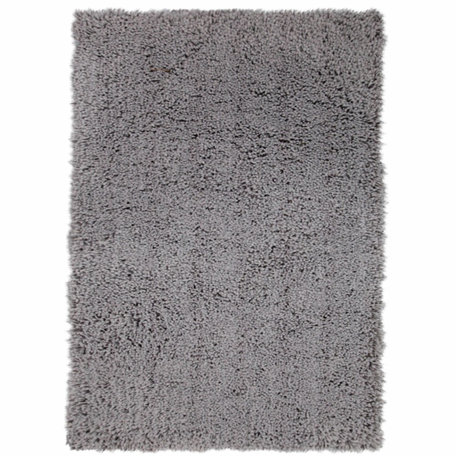 Rugs & Curtains * | (C30) Solid Dark Grey Thick Pile Shag, 5 7 Discount