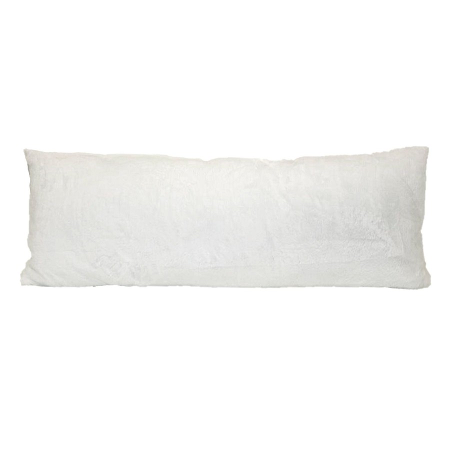 D Cor & Pillows * | Bristol Bright White Throw Pillow, 18 48 Good Quality