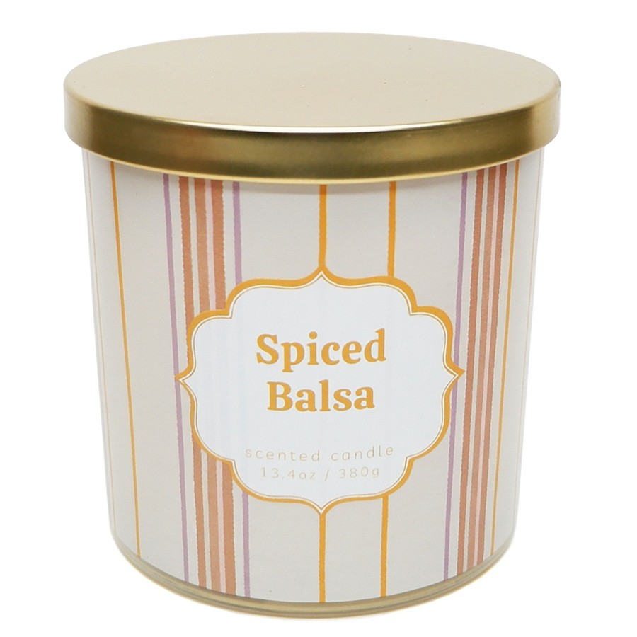 D Cor & Pillows * | Tracey Boyd Spiced Balsa Scented Jar Candle, 13.4Oz Limited Edition