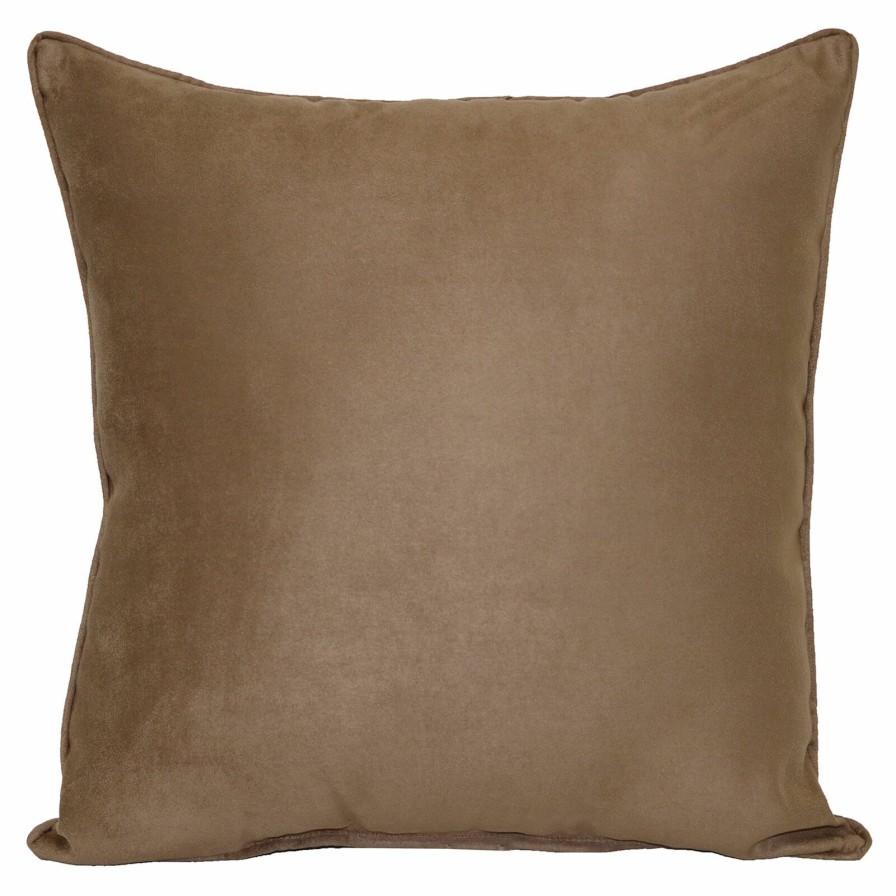 D Cor & Pillows * | Bark Heavy Faux Suede Oversized Throw Pillow, 24 Fantastic Model