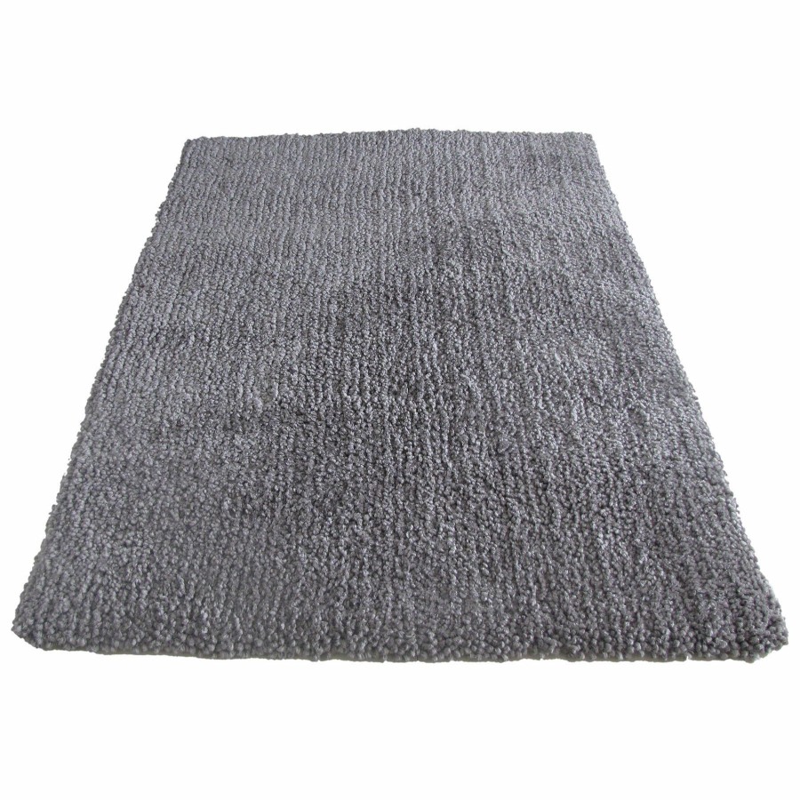 Rugs & Curtains * | (C149) Yeti Grey Shag Area Rug, 5 7 Exclusive Design