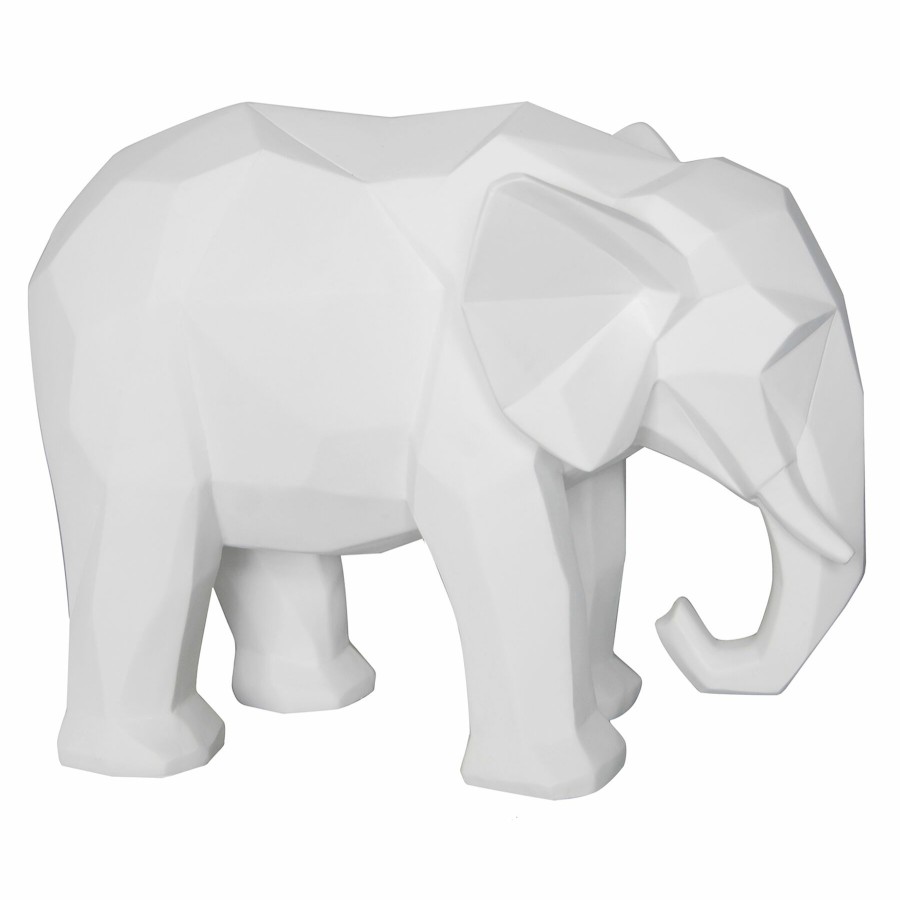 D Cor & Pillows * | White Elephant Figurine, 8 Limited Edition