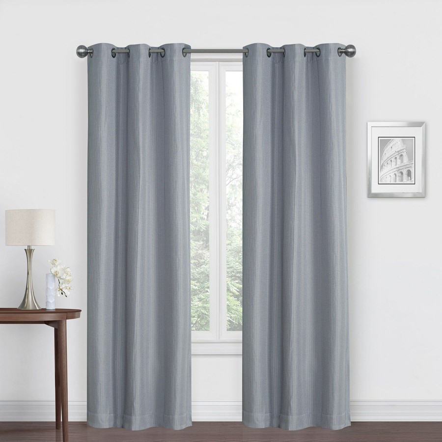 Rugs & Curtains * | Morisson Silver Blackout Grommet Curtain Panel, 63 Lower Prices