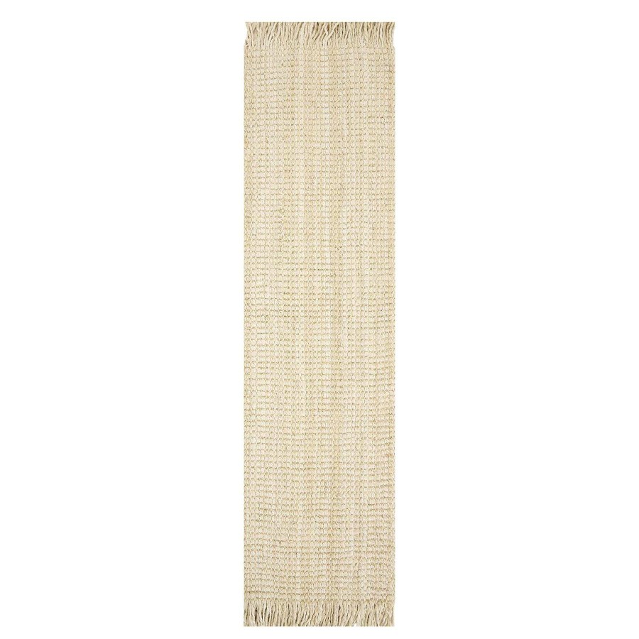 Rugs & Curtains * | (B795) Fairfax Natural Jute Runner, 2 7 Good Quality